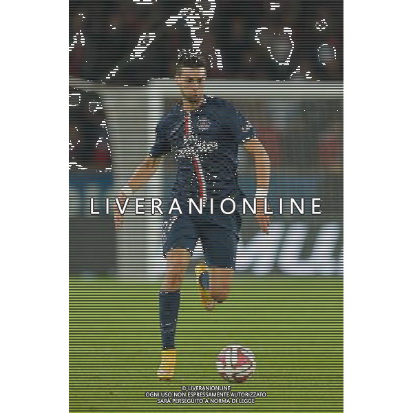 Javier PASTORE - 05.10.2014 - Paris Saint Germain / Monaco - 9eme journee de Ligue 1 Photo : Aurelien Meunier / Icon Sport AG ALDO LIVERANI SAS ONLY ITALY