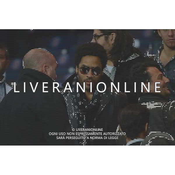 Lenny KRAVITZ - 05.10.2014 - Paris Saint Germain / Monaco - 9eme journee de Ligue 1 Photo : WinterPress / Icon Sport AG ALDO LIVERANI SAS ONLY ITALY