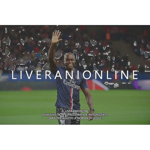 Carl LEWIS - 05.10.2014 - Paris Saint Germain / Monaco - 9eme journee de Ligue 1 Photo : WinterPress / Icon Sport