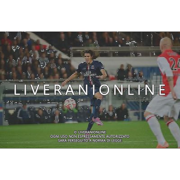 Edinson CAVANI - 05.10.2014 - Paris Saint Germain / Monaco - 9eme journee de Ligue 1 Photo : WinterPress / Icon Sport
