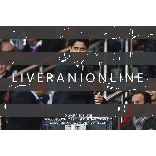 Nasser AL KHELAIFI - 05.10.2014 - Paris Saint Germain / Monaco - 9eme journee de Ligue 1 Photo : WinterPress / Icon Sport