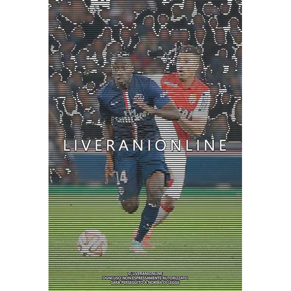 Blaise MATUIDI / Yannick Ferreira Carrasco - 05.10.2014 - Paris Saint Germain / Monaco - 9eme journee de Ligue 1 Photo : Johnny Fidelin / Icon Sport AG ALDO LIVERANI SAS ONLY ITALY