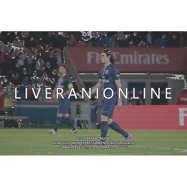 Deception Edinson CAVANI - 05.10.2014 - Paris Saint Germain / Monaco - 9eme journee de Ligue 1 Photo : Johnny Fidelin / Icon Sport AG ALDO LIVERANI SAS ONLY ITALY