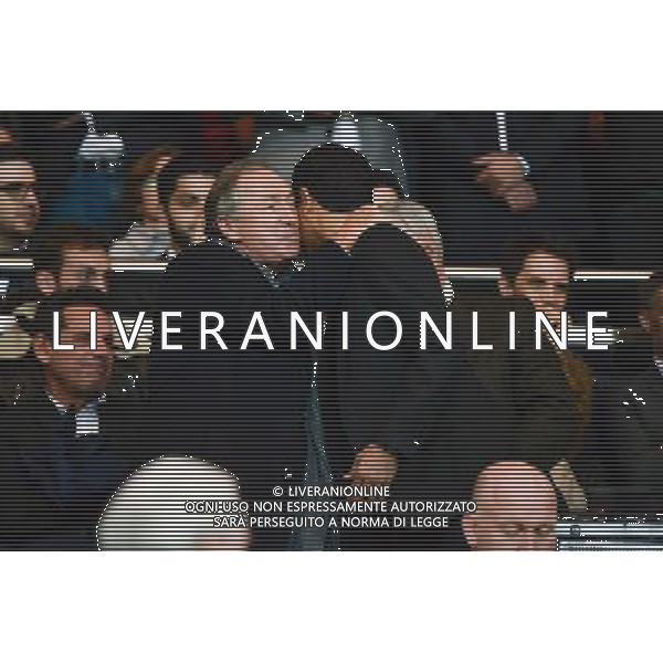 Gerard HOUILLER / Nasser AL KHELAIFI - 05.10.2014 - Paris Saint Germain / Monaco - 9eme journee de Ligue 1 Photo : Johnny Fidelin / Icon Sport AG ALDO LIVERANI SAS ONLY ITALY