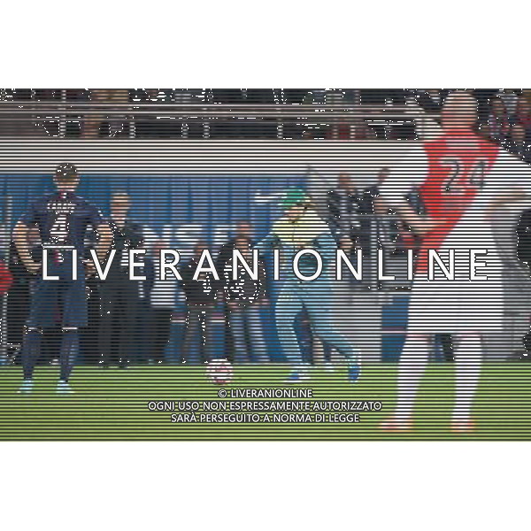 Streaker - 05.10.2014 - Paris Saint Germain / Monaco - 9eme journee de Ligue 1 Photo : Johnny Fidelin / Icon Sport AG ALDO LIVERANI SAS ONLY ITALY