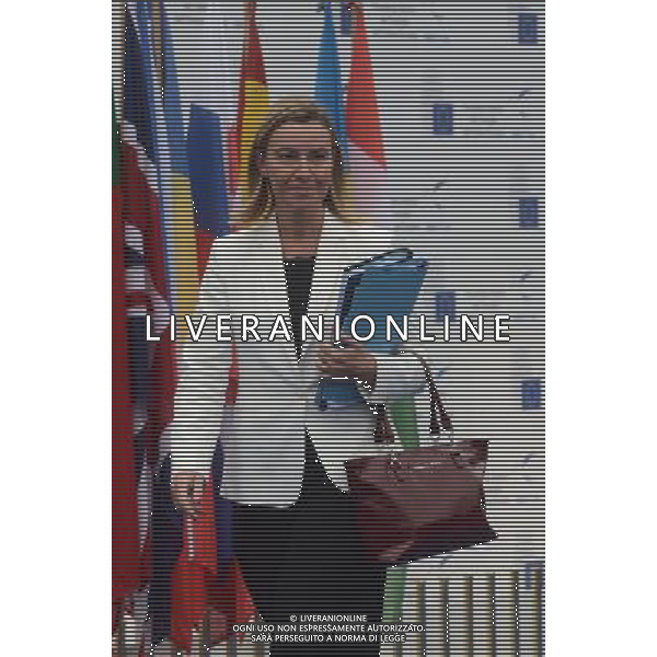 Conferenza ad alto livello sull\'occupazione in Europa Milano centro congressi MITO 08 ottobre 2014 nella foto Federica Mogherini ©Gazzaniga/Agenzia Aldo Liverani sas