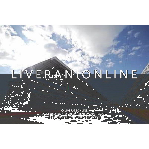 The start / finish straight. 09.10.2014. Formula 1 World Championship, Rd 16, Russian Grand Prix, Sochi Autodrom, Sochi, Russia, Preparation Day. AG ALDO LIVERANI SAS ONLY ITALY
