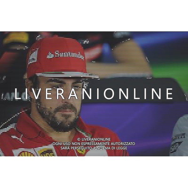 Fernando Alonso (ESP) Ferrari in the FIA Press Conference. 09.10.2014. Formula 1 World Championship, Rd 16, Russian Grand Prix, Sochi Autodrom, Sochi, Russia, Preparation Day. - www.xpbimages.com, EMail: requests@xpbimages.com - copy of publication required for printed pictures. Every used picture is fee-liable. © Copyright: Price / XPB Images