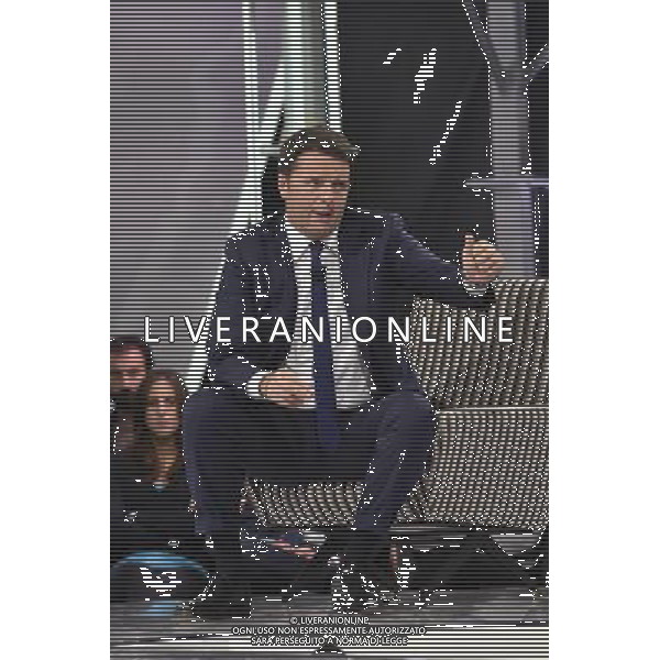 Il Premier Matteo Renzi ospite della trasmissione televisiva \' VIRUS \' Roma 09 ottobre 2014 ©Corradetti/Agenzia Aldo Liverani sas