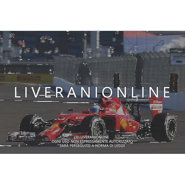 Fernando Alonso (ESP) Ferrari F14-T. 10.10.2014. Formula 1 World Championship, Rd 16, Russian Grand Prix, Sochi Autodrom, Sochi, Russia, Practice Day. AG ALDO LIVERANI SAS ONLY ITALY