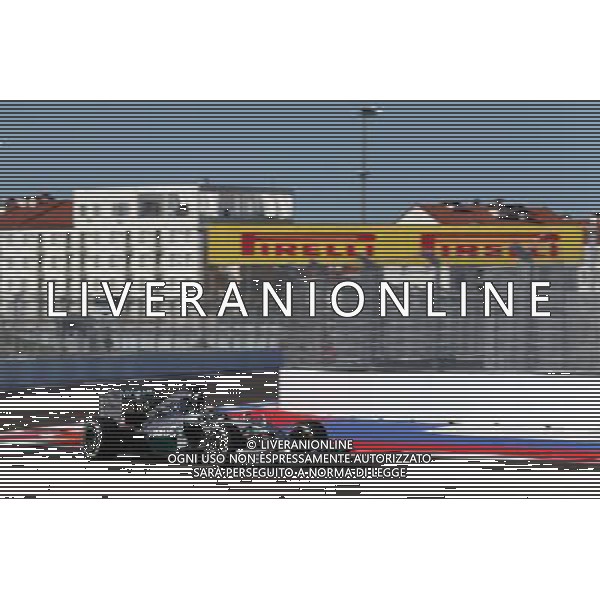 Lewis Hamilton (GBR) Mercedes AMG F1 W05. 10.10.2014. Formula 1 World Championship, Rd 16, Russian Grand Prix, Sochi Autodrom, Sochi, Russia, Practice Day. AG ALOD LIVERANI SAS ONLY ITALY