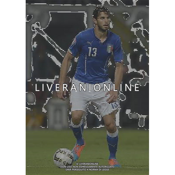Qualificazioni ai Campionati Europei di Calcio UEFA Francia 2016 Gruppo H Palermo - 10.10.2014 Italia-Azerbaijan Nella Foto:ranocchia andrea /Ph.Vitez-Ag. Aldo Liverani