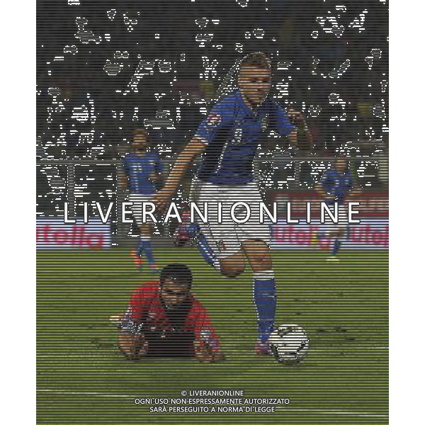 Qualificazioni ai Campionati Europei di Calcio UEFA Francia 2016 Gruppo H Palermo - 10.10.2014 Italia-Azerbaijan Nella Foto:immobile ciro /Ph.Vitez-Ag. Aldo Liverani