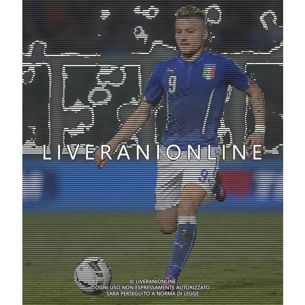 Qualificazioni ai Campionati Europei di Calcio UEFA Francia 2016 Gruppo H Palermo - 10.10.2014 Italia-Azerbaijan Nella Foto:immobile ciro /Ph.Vitez-Ag. Aldo Liverani