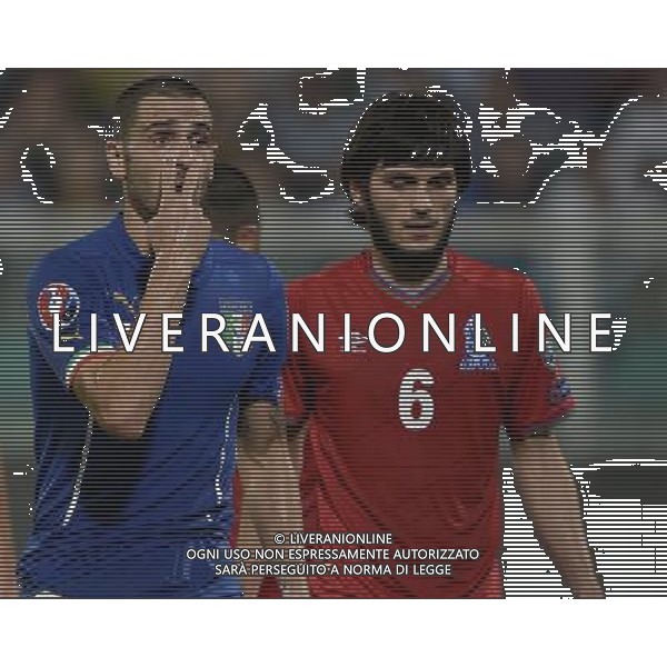 Qualificazioni ai Campionati Europei di Calcio UEFA Francia 2016 Gruppo H Palermo - 10.10.2014 Italia-Azerbaijan Nella Foto:bonucci leonardo /Ph.Vitez-Ag. Aldo Liverani