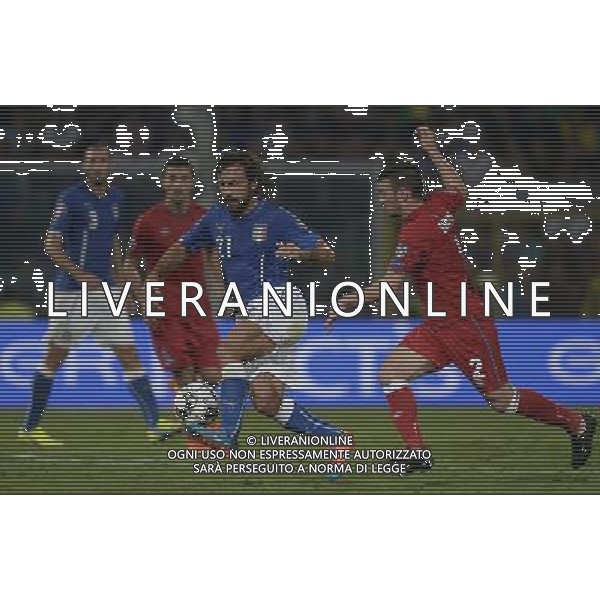 Qualificazioni ai Campionati Europei di Calcio UEFA Francia 2016 Gruppo H Palermo - 10.10.2014 Italia-Azerbaijan Nella Foto:pirlo andrea /Ph.Vitez-Ag. Aldo Liverani