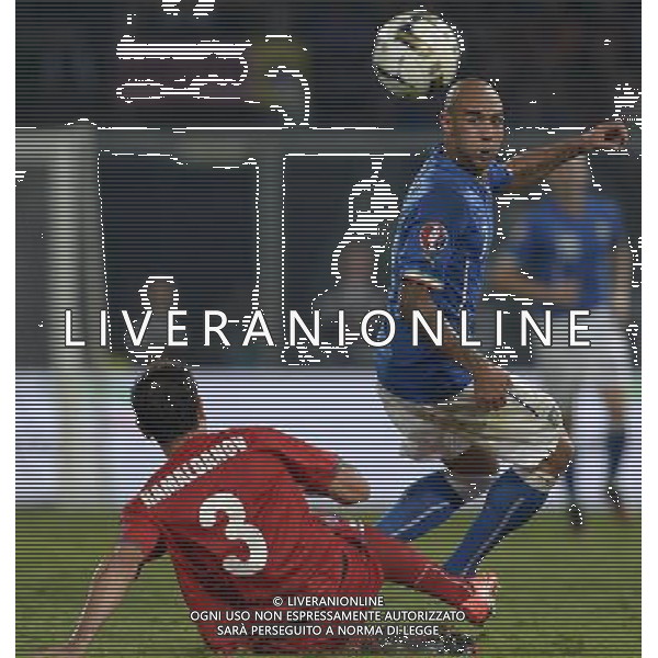 Qualificazioni ai Campionati Europei di Calcio UEFA Francia 2016 Gruppo H Palermo - 10.10.2014 Italia-Azerbaijan Nella Foto: simone zaza-ramaldanov /Ph.Vitez-Ag. Aldo Liverani