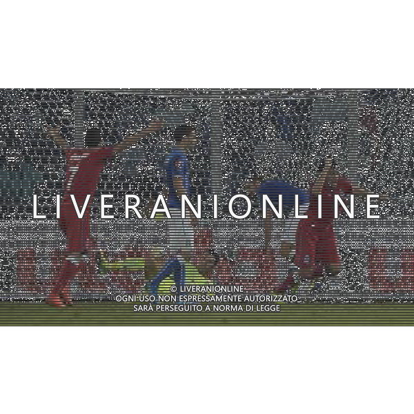 Qualificazioni ai Campionati Europei di Calcio UEFA Francia 2016 Gruppo H Palermo - 10.10.2014 Italia-Azerbaijan Nella Foto:aliyev gol /Ph.Vitez-Ag. Aldo Liverani