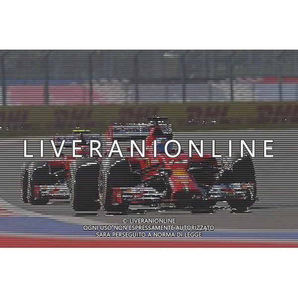 Fernando Alonso (ESP) Ferrari F14-T leads team mate Kimi Raikkonen (FIN) Ferrari F14-T. 11.10.2014. Formula 1 World Championship, Rd 16, Russian Grand Prix, Sochi Autodrom, Sochi, Russia, Qualifying Day. - www.xpbimages.com, EMail: requests@xpbimages.com - copy of publication required for printed pictures. Every used picture is fee-liable. © Copyright: Photo4 / XPB Images /AGENZIA ALDO LIVERANI SAS - ITALY ONLY - EDITORIAL USE ONLY - Gp F1 Sochi Russia prove ufficiali