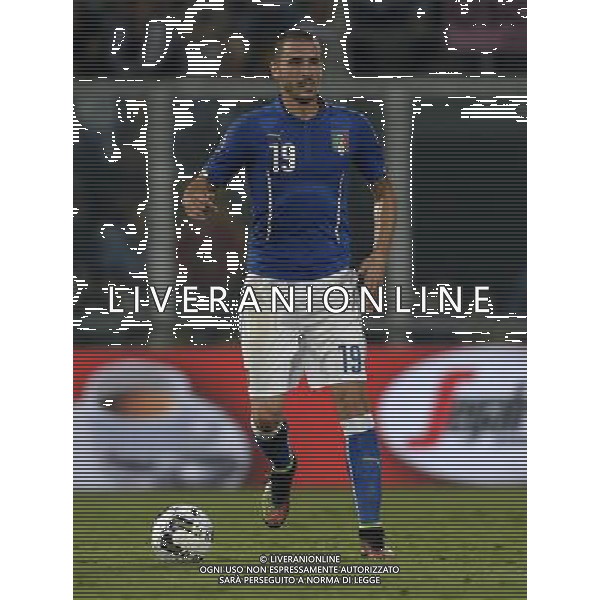 Qualificazioni ai Campionati Europei di Calcio UEFA Francia 2016 Gruppo H Palermo - 10.10.2014 Italia-Azerbaijan Nella Foto:Bonucci Leonardo /Ph.Vitez-Ag. Aldo Liverani