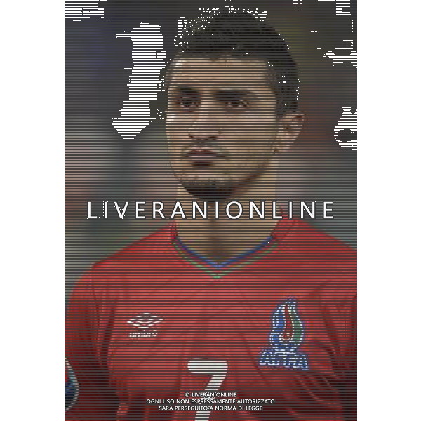 Qualificazioni ai Campionati Europei di Calcio UEFA Francia 2016 Gruppo H Palermo - 10.10.2014 Italia-Azerbaijan Nella Foto:Abdullayev Araz /Ph.Vitez-Ag. Aldo Liverani