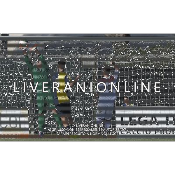 Campionato di Calcio Lega Pro Girone B 2014/2015 8 Giornata Rimini - 11.10.2014 Santarcangelo-Reggiana Nella Foto:parata feola su colpo di testa di guidone /Ph.Vitez-Ag. Aldo Liverani