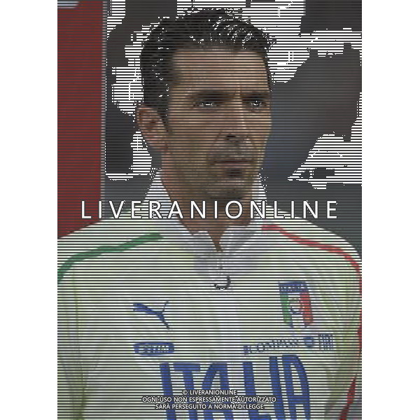 Qualificazioni ai Campionati Europei di Calcio UEFA Francia 2016 Gruppo H Palermo - 10.10.2014 Italia-Azerbaijan Nella Foto:Buffon Gianluigi /Ph.Vitez-Ag. Aldo Liverani