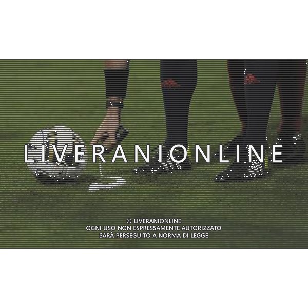 Qualificazioni ai Campionati Europei di Calcio UEFA Francia 2016 Gruppo H Palermo - 10.10.2014 Italia-Azerbaijan Nella Foto:Calcio Arbitro Barriera spray /Ph.Vitez-Ag. Aldo Liverani