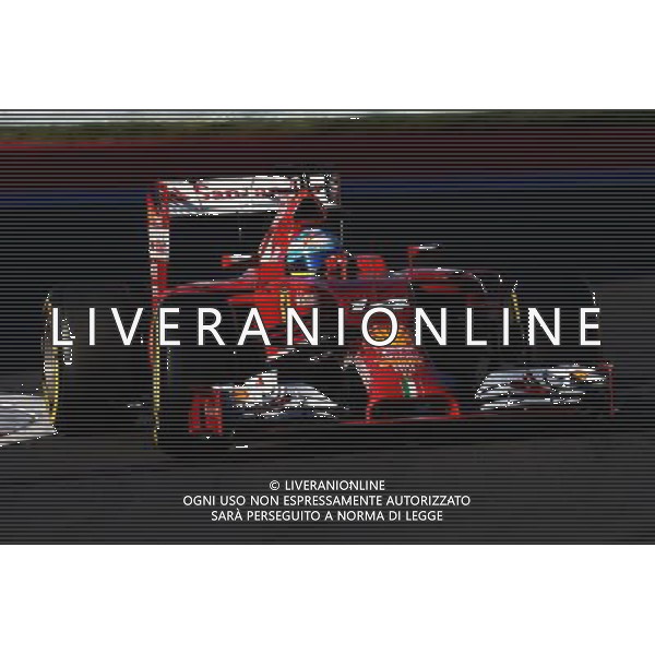 Fernando Alonso (ESP) Ferrari F14-T. 11.10.2014. Formula 1 World Championship, Rd 16, Russian Grand Prix, Sochi Autodrom, Sochi, Russia, Qualifying Day. Ag ALDO LIVERANI SAS ONLY ITALY