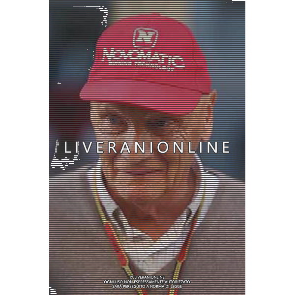 Niki Lauda (AUT) Mercedes Non-Executive Chairman. 11.10.2014. Formula 1 World Championship, Rd 16, Russian Grand Prix, Sochi Autodrom, Sochi, Russia, Qualifying Day. Ag ALDO LIVERANI SAS ONLY ITALY