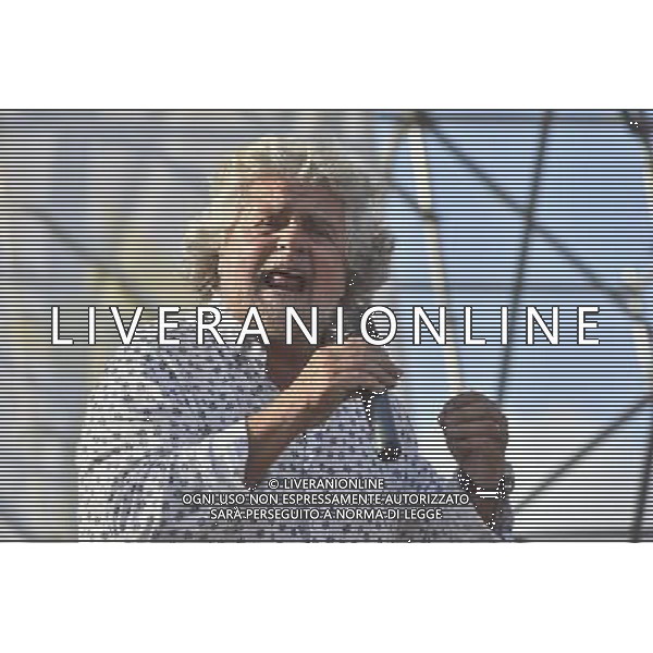 Manifestazione del Movimento 5 Stelle al Circo Massimo a Roma 12 ottobre 2014 nella foto Beppe Grillo ©Corradetti/AGENZIA ALDO LIVERANI SAS