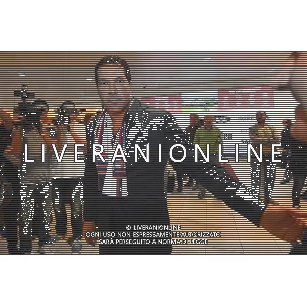 BOLOGNA 13-10-2014 ARRIVO ALL\'AEROPORTO DEL NUOVO PROPRIETARIO DEL BOLOGNA CALCIO AVVOCATO JOE TACOPINA NRLLA FOTO JOE TACOPINA FOTO SCHICCHI-AG ALDO LIVERANI SAS