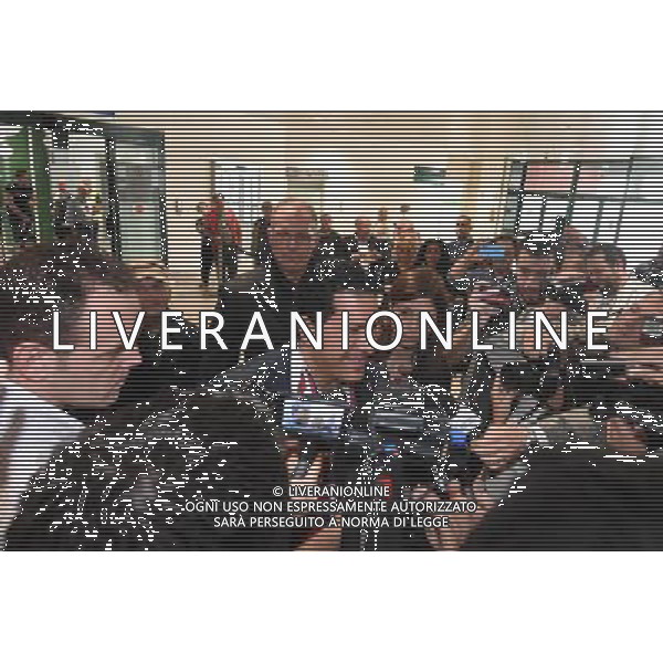 BOLOGNA 13-10-2014 ARRIVO ALL\'AEROPORTO DEL NUOVO PROPRIETARIO DEL BOLOGNA CALCIO AVVOCATO JOE TACOPINA NRLLA FOTO JOE TACOPINA FOTO SCHICCHI-AG ALDO LIVERANI SAS