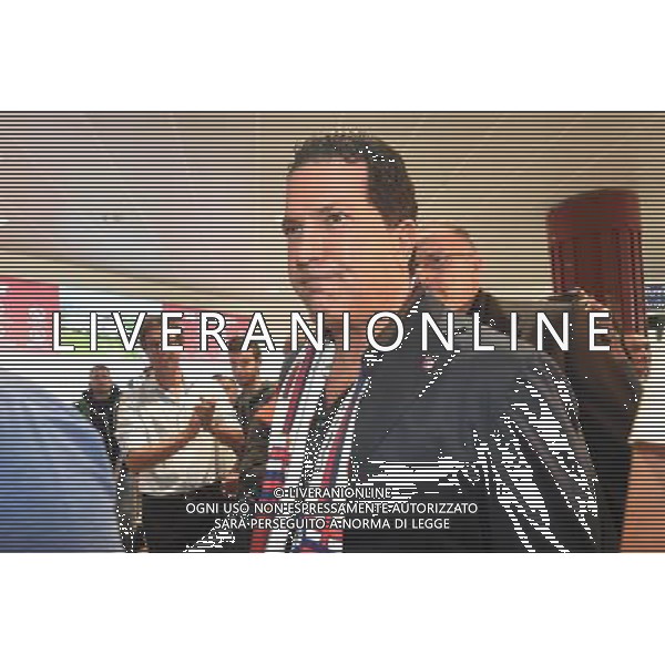 BOLOGNA 13-10-2014 ARRIVO ALL\'AEROPORTO DEL NUOVO PROPRIETARIO DEL BOLOGNA CALCIO AVVOCATO JOE TACOPINA NRLLA FOTO JOE TACOPINA FOTO SCHICCHI-AG ALDO LIVERANI SAS