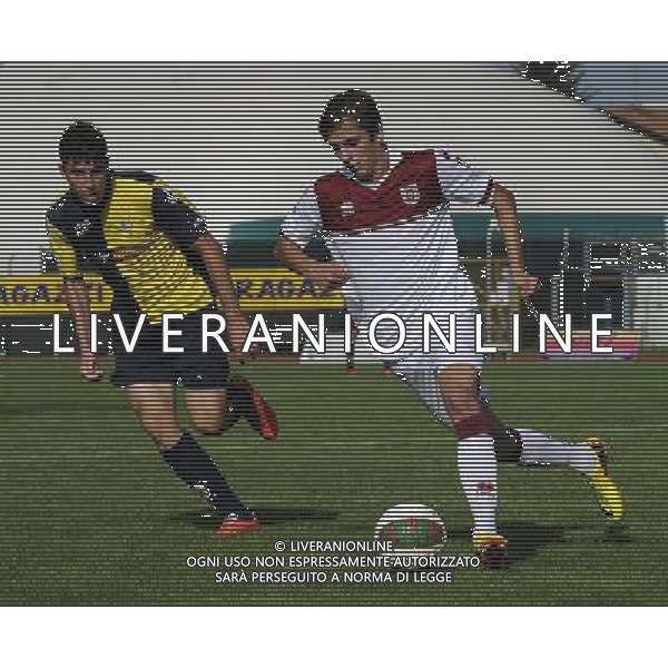 Campionato di Calcio Lega Pro Girone B 2014/2015 8 Giornata Rimini - 11.10.2014 Santarcangelo-Reggiana Nella Foto:Minel Sabotic /Ph.Vitez-Ag. Aldo Liverani