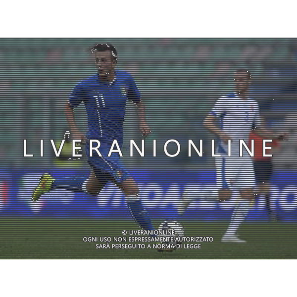 Qualificazioni ai Campionati Europei Under 21 Play-Off Ritorno Reggio Emilia - 14.10.2014 Italia-Slovacchia Nella Foto:bernardeschi federico /Ph.Vitez-Ag. Aldo Liverani