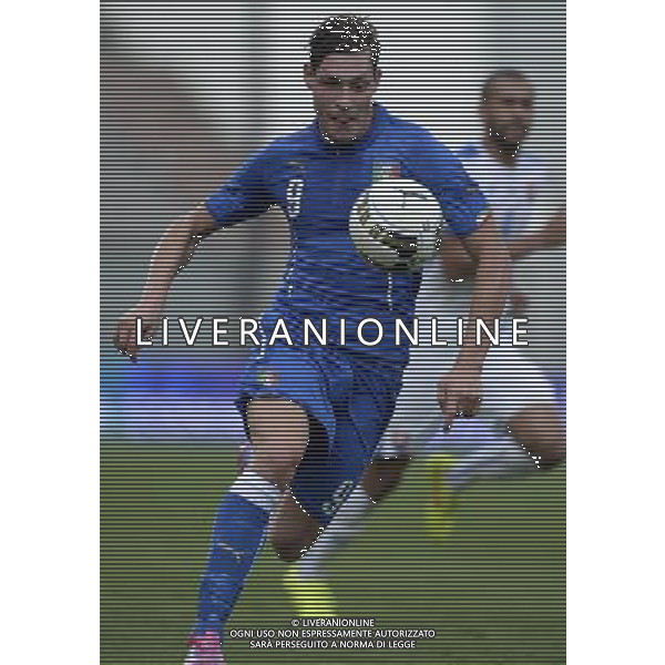 Qualificazioni ai Campionati Europei Under 21 Play-Off Ritorno Reggio Emilia - 14.10.2014 Italia-Slovacchia Nella Foto:belotti andrea /Ph.Vitez-Ag. Aldo Liverani