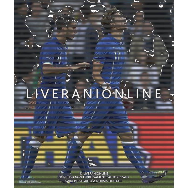 Qualificazioni ai Campionati Europei Under 21 Play-Off Ritorno Reggio Emilia - 14.10.2014 Italia-Slovacchia Nella Foto:longo esulta /Ph.Vitez-Ag. Aldo Liverani