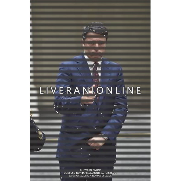 Il premier cinese Li Keqianq per la prima volta in Italia incontra Matteo Renzi a Palazzo Chigi Roma 14 ottobre 2014 ©corradetti/Agenzia Aldo Liverani sas