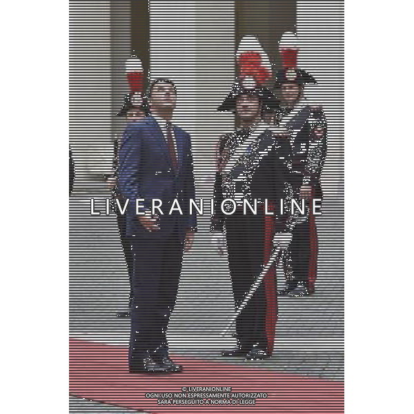 Il premier cinese Li Keqianq per la prima volta in Italia incontra Matteo Renzi a Palazzo Chigi Roma 14 ottobre 2014 ©corradetti/Agenzia Aldo Liverani sas