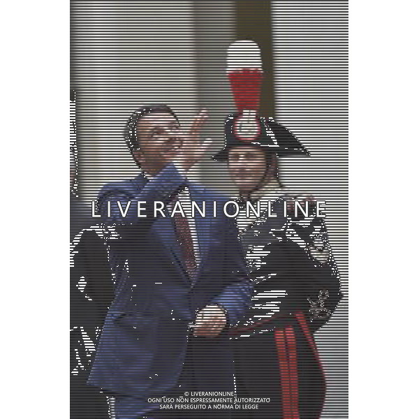 Il premier cinese Li Keqianq per la prima volta in Italia incontra Matteo Renzi a Palazzo Chigi Roma 14 ottobre 2014 ©corradetti/Agenzia Aldo Liverani sas