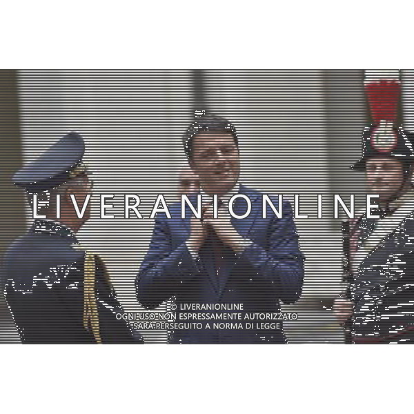 Il premier cinese Li Keqianq per la prima volta in Italia incontra Matteo Renzi a Palazzo Chigi Roma 14 ottobre 2014 ©corradetti/Agenzia Aldo Liverani sas
