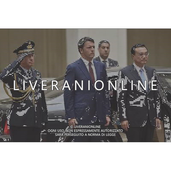 Il premier cinese Li Keqianq per la prima volta in Italia incontra Matteo Renzi a Palazzo Chigi Roma 14 ottobre 2014 ©corradetti/Agenzia Aldo Liverani sas