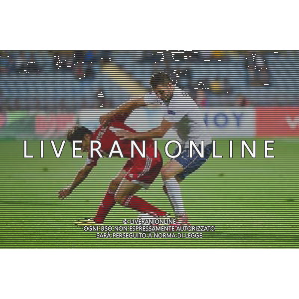 Andre Pierre GIGNAC / Taron VOSKANYAN - 14.10.2014 - Armenie / France - Eliminatoires Euro 2016 - Photo : Dave Winter / Icon Sport AG ALDO LIVERANI SAS ONLY ITALY