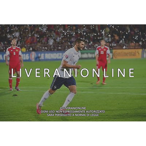 Joie Andre Pierre GIGNAC - 14.10.2014 - Armenie / France - Eliminatoires Euro 2016 - Photo : Dave Winter / Icon Sport AG ALDO LIVERANI SAS ONLY ITALY