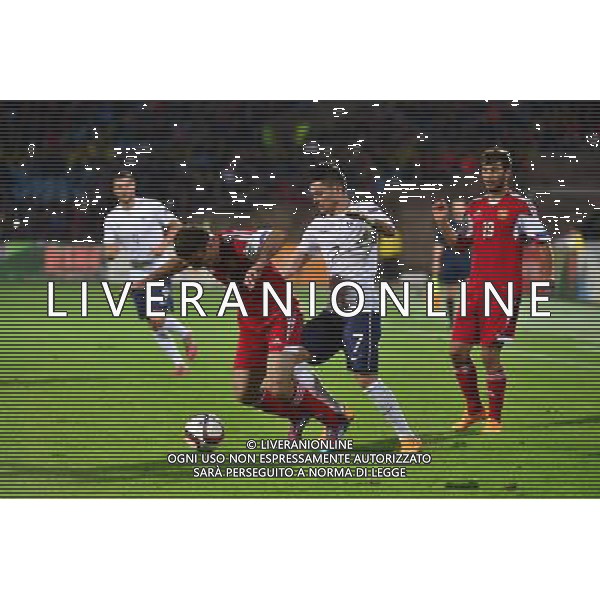 Remy CABELLA / Karlen MKRTCHYAN - 14.10.2014 - Armenie / France - Eliminatoires Euro 2016 - Photo : Dave Winter / Icon Sport AG ALDO LIVERANI SAS ONLY ITALY