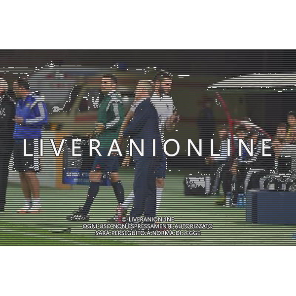 Andre Pierre GIGNAC / Didier DESCHAMPS - 14.10.2014 - Armenie / France - Eliminatoires Euro 2016 - Photo : Dave Winter / Icon Sport AG ALDO LIVERANI SAS ONLY ITALY