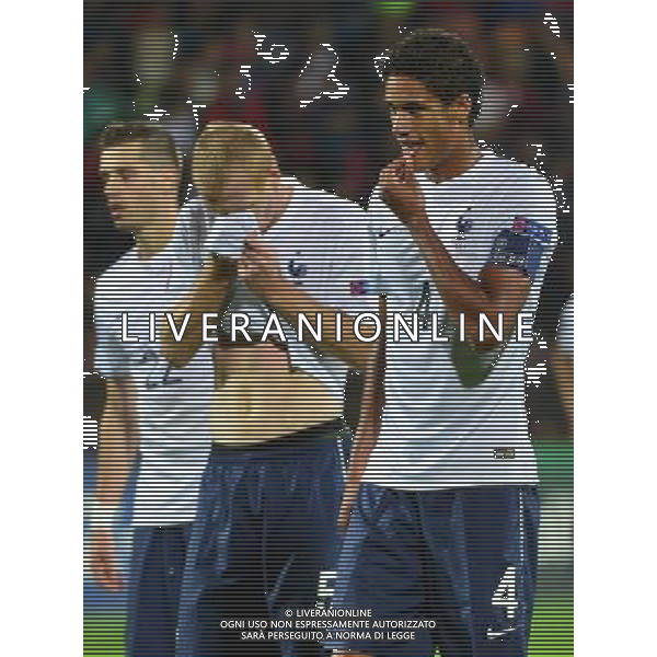 Raphael VARANE capitaine - 14.10.2014 - Armenie / France - Eliminatoires Euro 2016 - Photo : Dave Winter / Icon Sport AG ALDO LIVERANI SAS ONLY ITALY