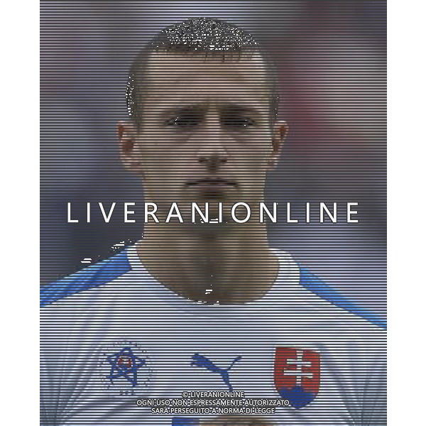 Qualificazioni ai Campionati Europei Under 21 Play-Off Ritorno Reggio Emilia - 14.10.2014 Italia-Slovacchia Nella Foto:Adam Zrelak /Ph.Vitez-Ag. Aldo Liverani