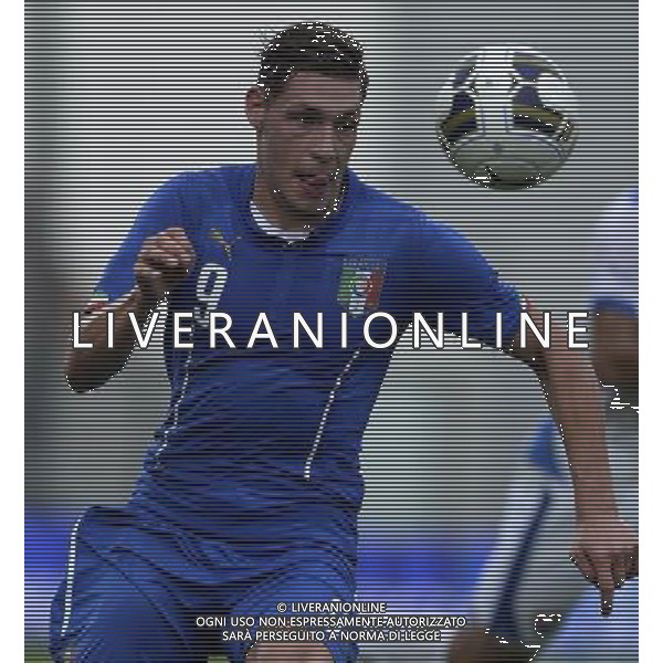 Qualificazioni ai Campionati Europei Under 21 Play-Off Ritorno Reggio Emilia - 14.10.2014 Italia-Slovacchia Nella Foto:Belotti Andrea /Ph.Vitez-Ag. Aldo Liverani